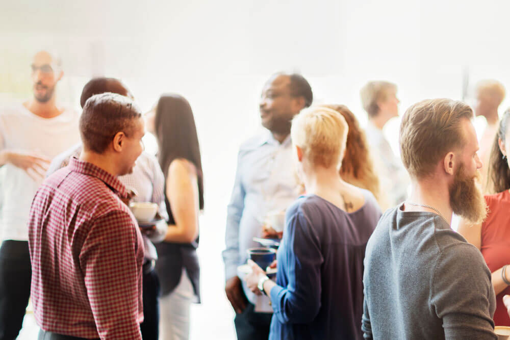 Diverse People At The Office Party